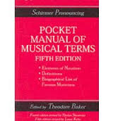 POCKET MANUAL OF MUSICAL TERMS 5th Edition