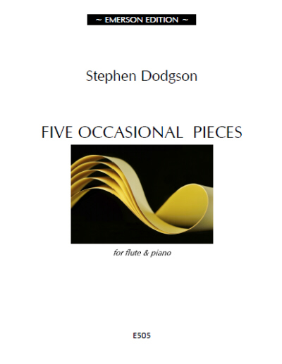 FIVE OCCASIONAL PIECES