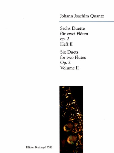 SIX DUETS FOR TWO FLUTES Op.2 Volume 2