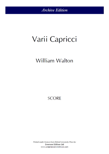 VARII CAPRICCI (score)