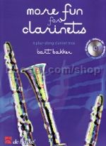 MORE FUN FOR CLARINETS + CD