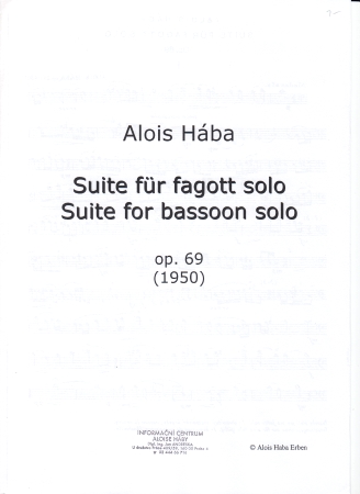 SUITE Op.69 (1950)