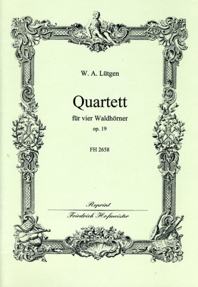 QUARTET Op.19 (score & parts)
