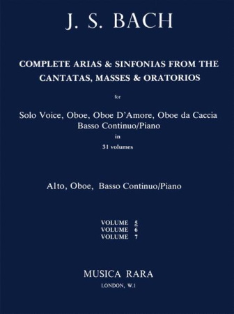 COMPLETE ARIAS & SINFONIAS Oboe: Volume 5