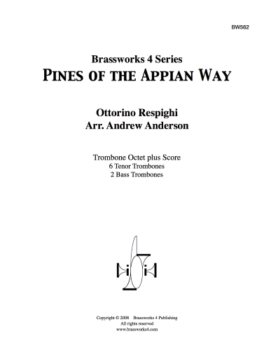 PINES OF THE APPIAN WAY (score & parts)