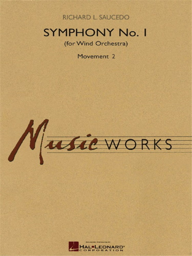 SYMPHONY NO.1 FOR WIND ORCHESTRA - MVT. 2 (score & parts)