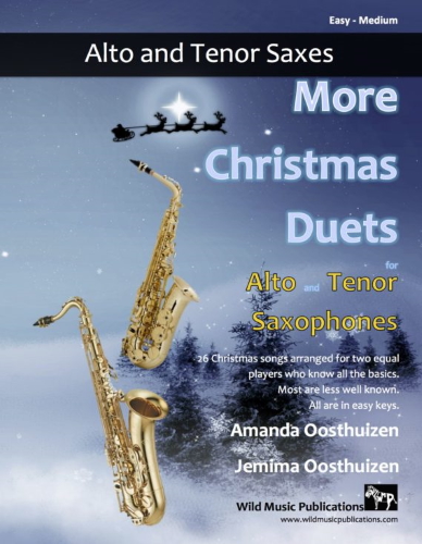 MORE CHRISTMAS DUETS for Alto & Tenor Saxophones