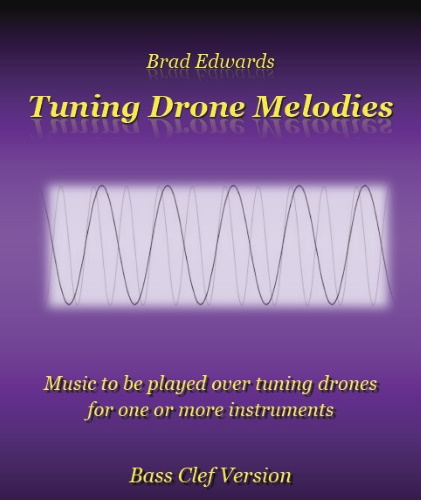 TUNING DRONE MELODIES (bass clef)