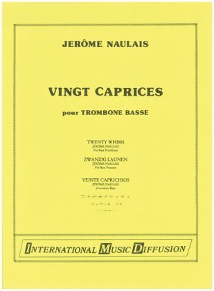 20 CAPRICES for Bass Trombone