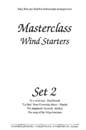 MASTERCLASS WIND STARTERS Set 2 (score & parts)