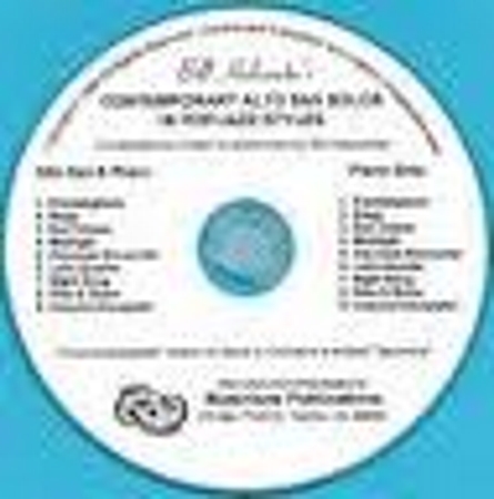 CONTEMPORARY ALTO SAX SOLOS in in Pop/Jazz Styles - CD