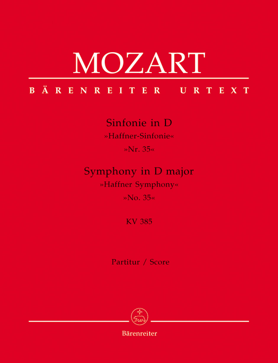 Symphony No.35 - Large Score Paperback