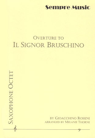 IL SIGNOR BRUSCHINO Overture (score & parts)