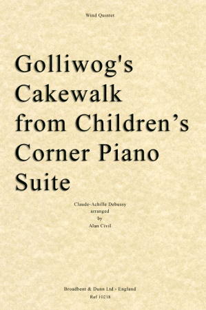 GOLLIWOG'S CAKE-WALK (score & parts)