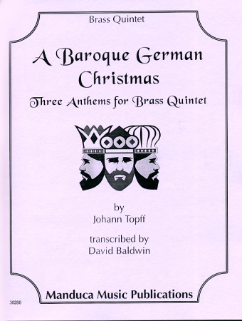 A BAROQUE GERMAN CHRISTMAS 3 anthems