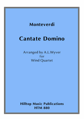 CANTATE DOMINO (score & parts)