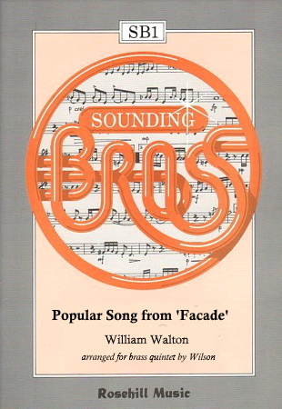 POPULAR SONG from 'Facade' score & parts