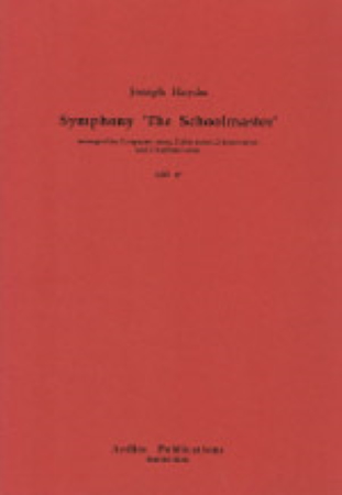 SYMPHONY No.75 (incorrectly titled 'The Schoolmaster')