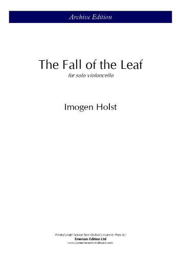 THE FALL OF THE LEAF