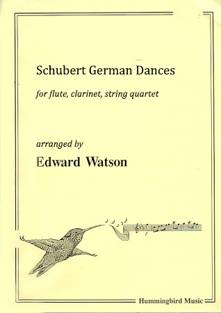 SCHUBERT GERMAN DANCES (score & parts)