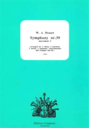 SYMPHONY No.39 First Movement (score & parts)
