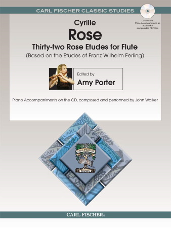 THIRTY-TWO ROSE ETUDES for Flute + CD