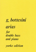 ARIAS FOR DOUBLE BASS AND PIANO