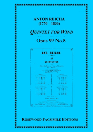 WIND QUINTET Op.99 No.5