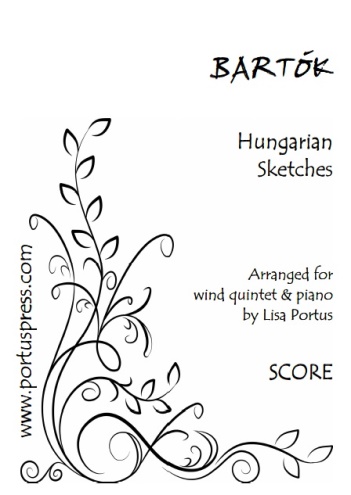 HUNGARIAN SKETCHES (score & parts)