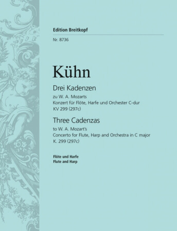 THREE CADENZAS to Mozart's Flute & Harp Concerto KV299