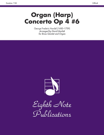 ORGAN (HARP) CONCERTO Op.4 No.6