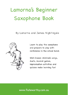 LAMORNA'S BEGINNER SAXOPHONE BOOK