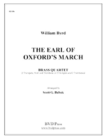 EARL OF OXFORD'S MARCH (score & parts)