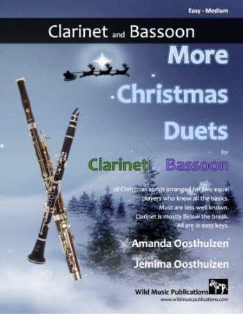 MORE CHRISTMAS DUETS for Clarinet & Bassoon