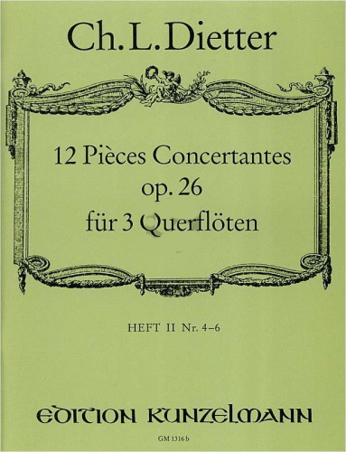 12 PIECES CONCERTANTES Op.26 Volume 2: Nos.4-6