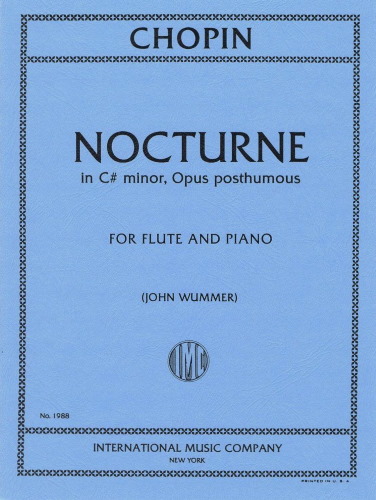 NOCTURNE No.20 in C# minor, Op. Posth.