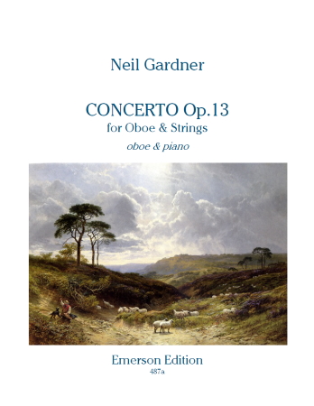 CONCERTO for Oboe & Strings Op.13 (score & parts)