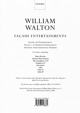 FACADE ENTERTAINMENTS (set of parts)