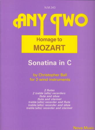HOMAGE TO MOZART Sonatina in C