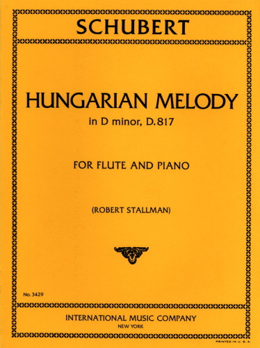 HUNGARIAN MELODY in d minor D817