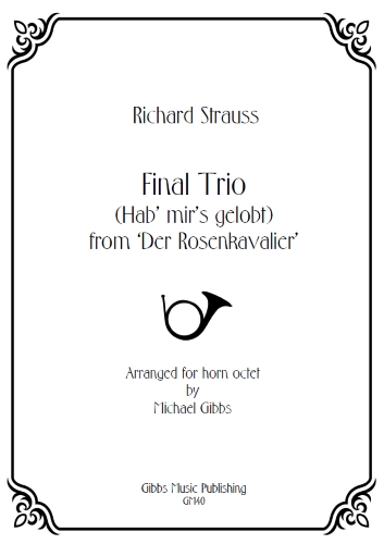 FINAL TRIO Hab' mir's gelobt (score & parts)