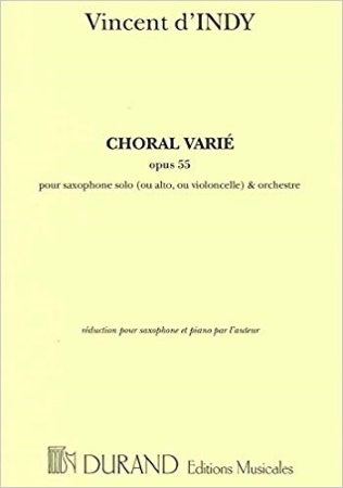 CHORAL VARIEE Op.55