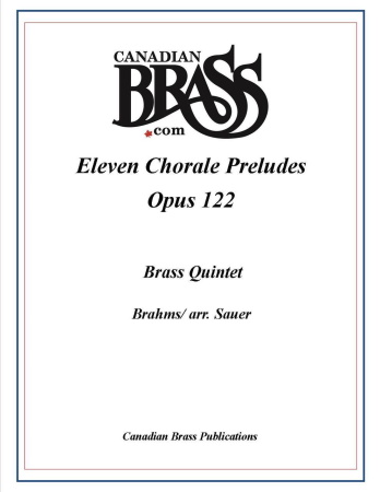 ELEVEN CHORALE PRELUDES Op.122