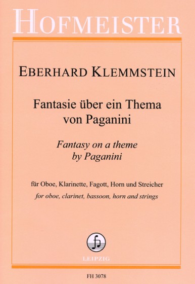 FANTASY ON A THEME BY PAGANINI (score & parts)