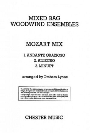 MOZART MIX Three Easy Pieces (score & parts)