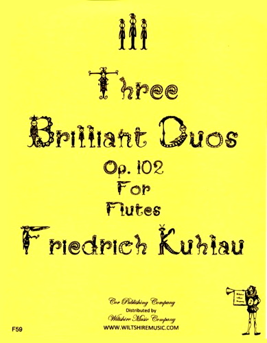 3 BRILLIANT DUOS Op.102