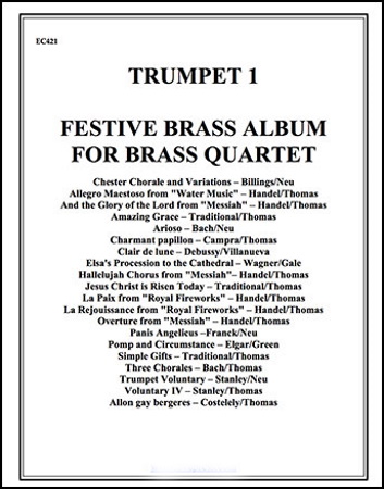 FESTIVE BRASS ALBUM 1st Trumpet
