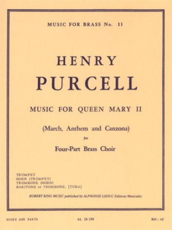 MUSIC FOR QUEEN MARY II (score & parts)