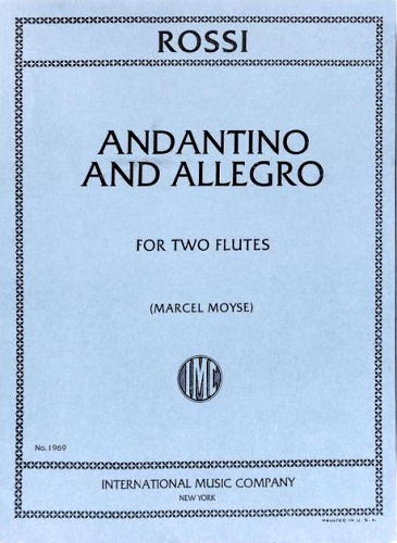 ANDANTINO AND ALLEGRO