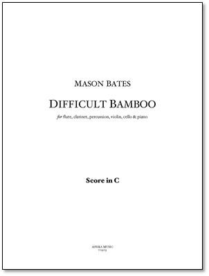 DIFFICULT BAMBOO piano score & parts